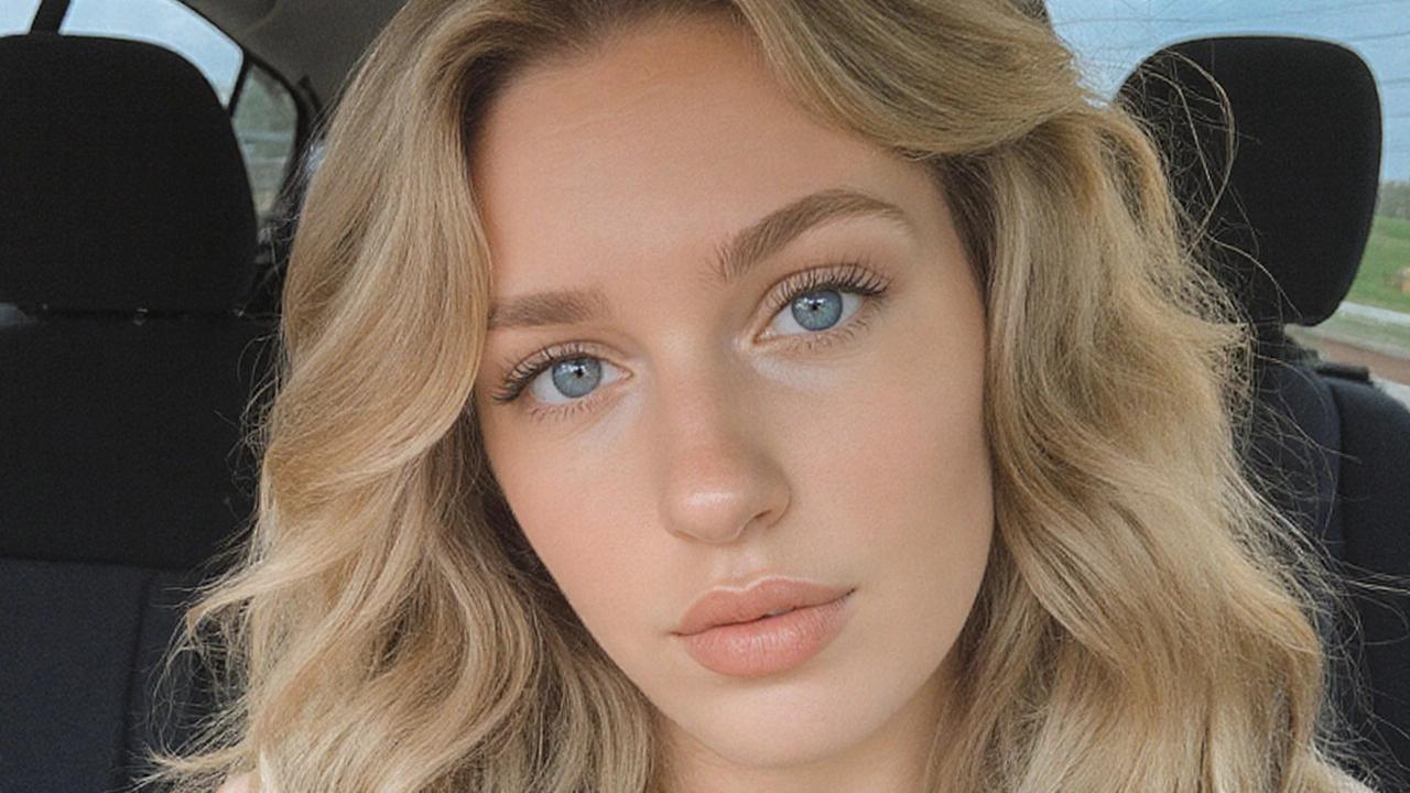 Hannah Palmer’s Topless Denim Overalls Photoshoot Takes Instagram by Storm